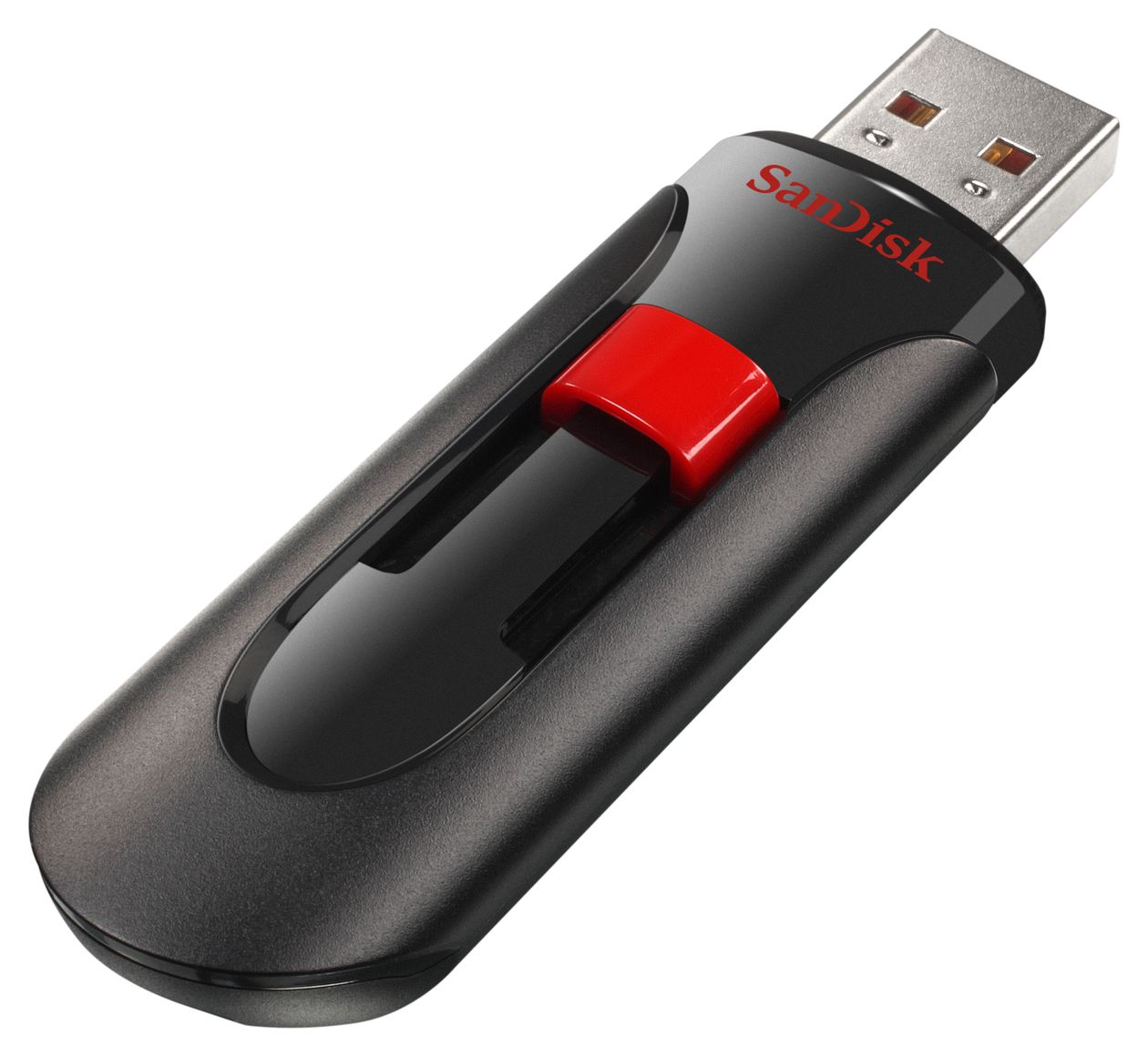 Cruzer Glide USB Typ-A Stick 128 GB  (Schwarz, Rot) 