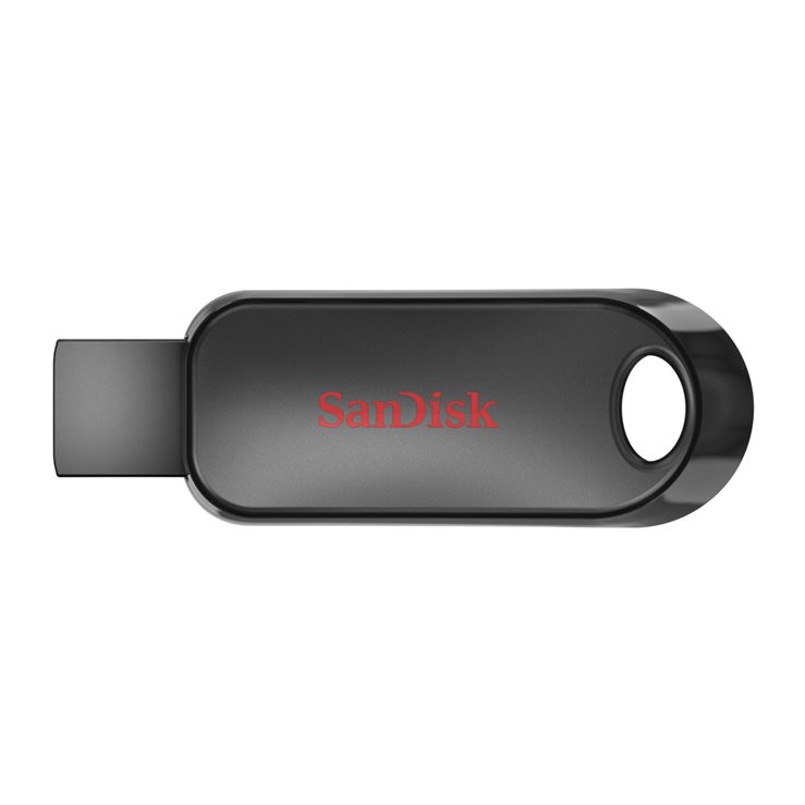 Cruzer Snap USB Typ-A Stick 128 GB  (Schwarz, Rot) 