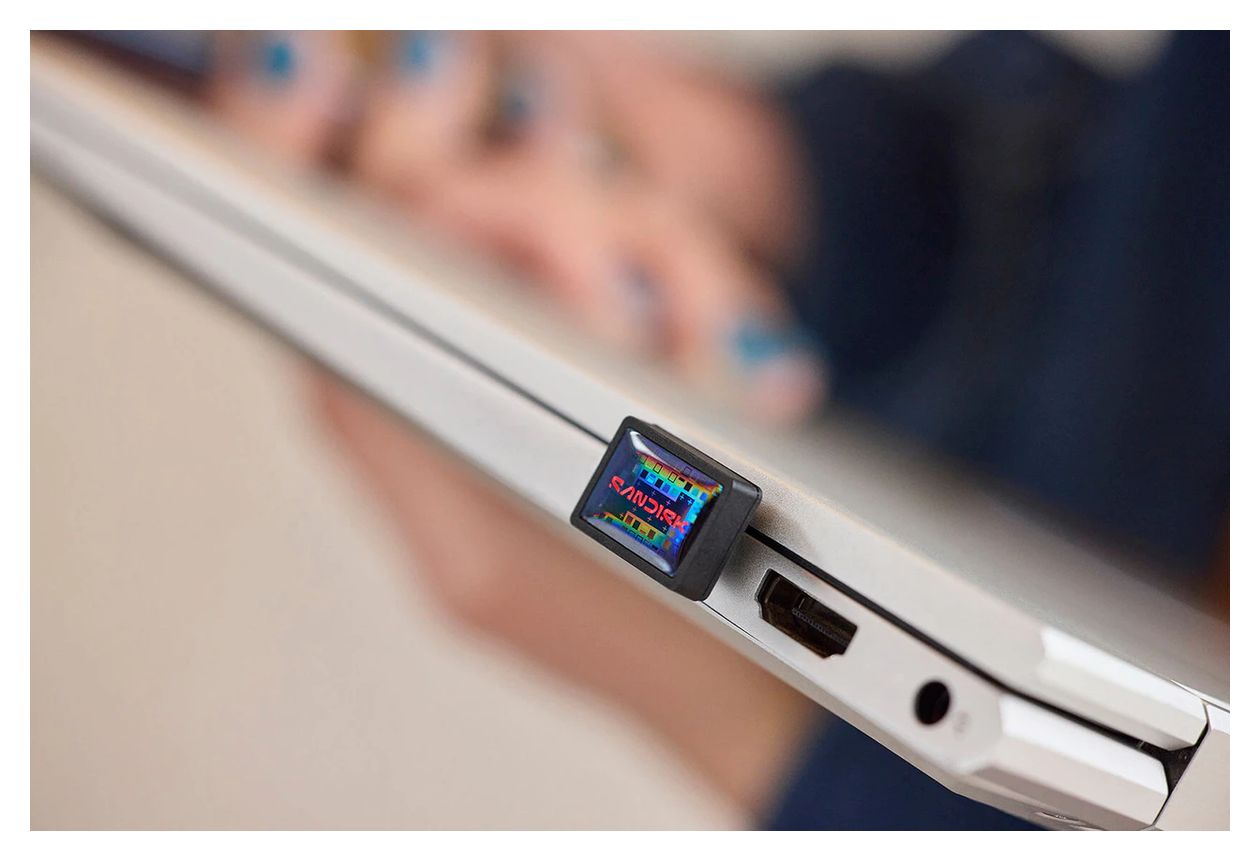 Extreme Fit USB Typ-C Stick 512 GB  (Schwarz) 