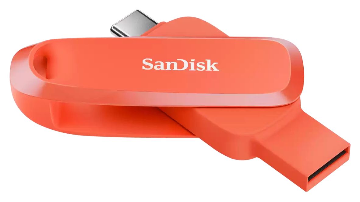 Phone Drive USB Type-A / USB Type-C Stick 256 GB  (Orange) 