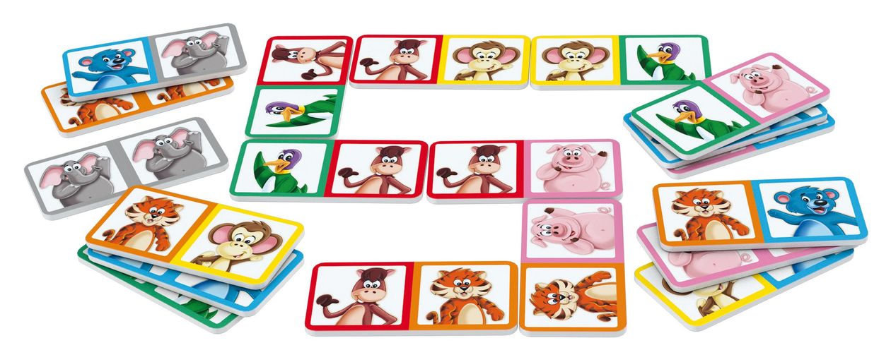 40539 Domino Kids bis zu 6 Spielern ab 2,5 Jahr(e) 