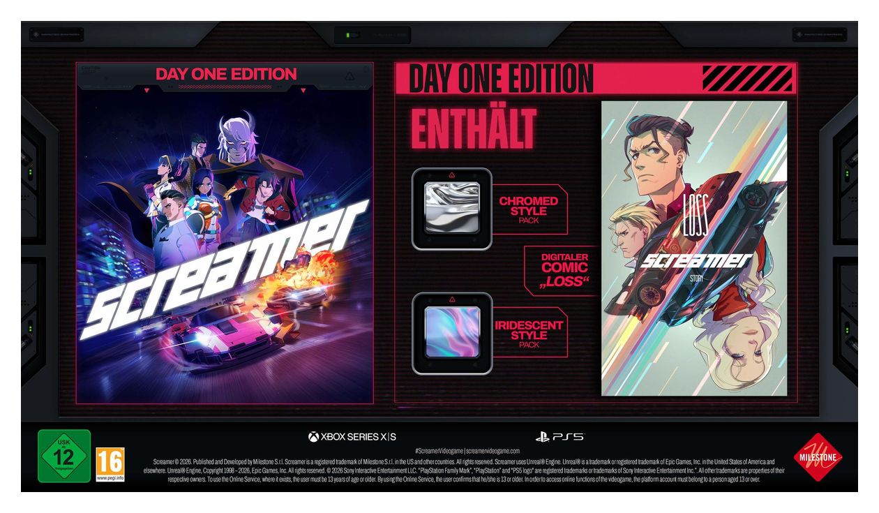 Screamer Day One Edition (PlayStation 5) 