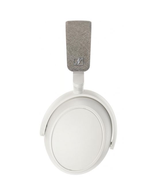 Momentum 4 Over Ear Bluetooth Kopfhörer kabelgebunden&kabellos 60 h Laufzeit  (Grau, Weiß) 