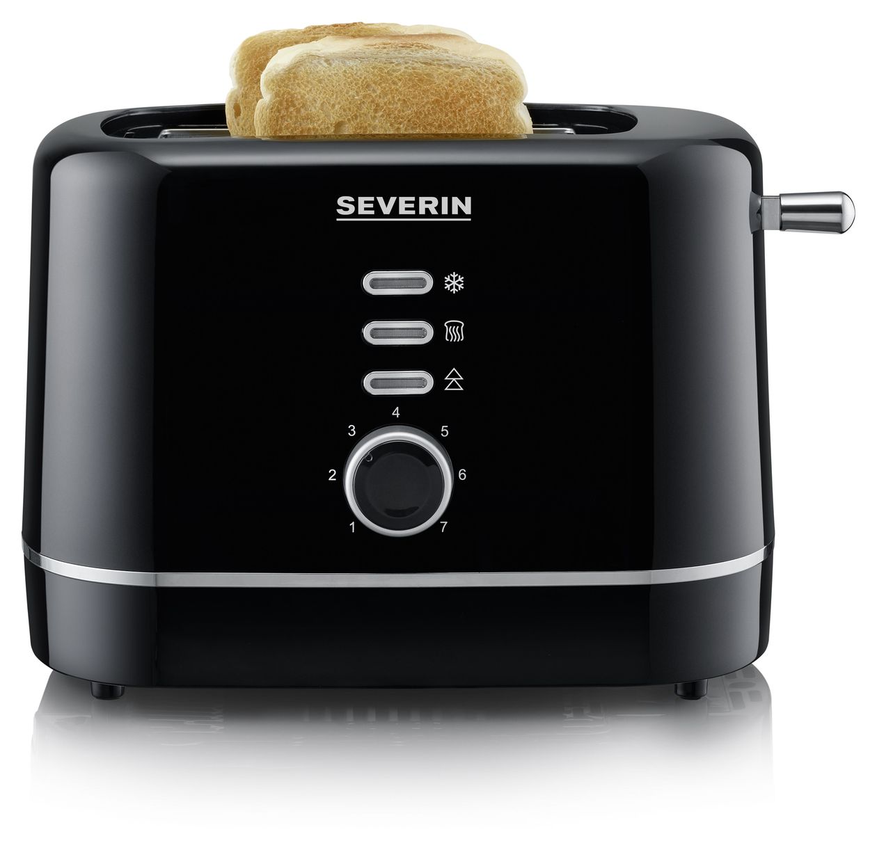 AT4321 Toaster 850 W 2 Scheibe(n) 7 Stufen  (Schwarz) 