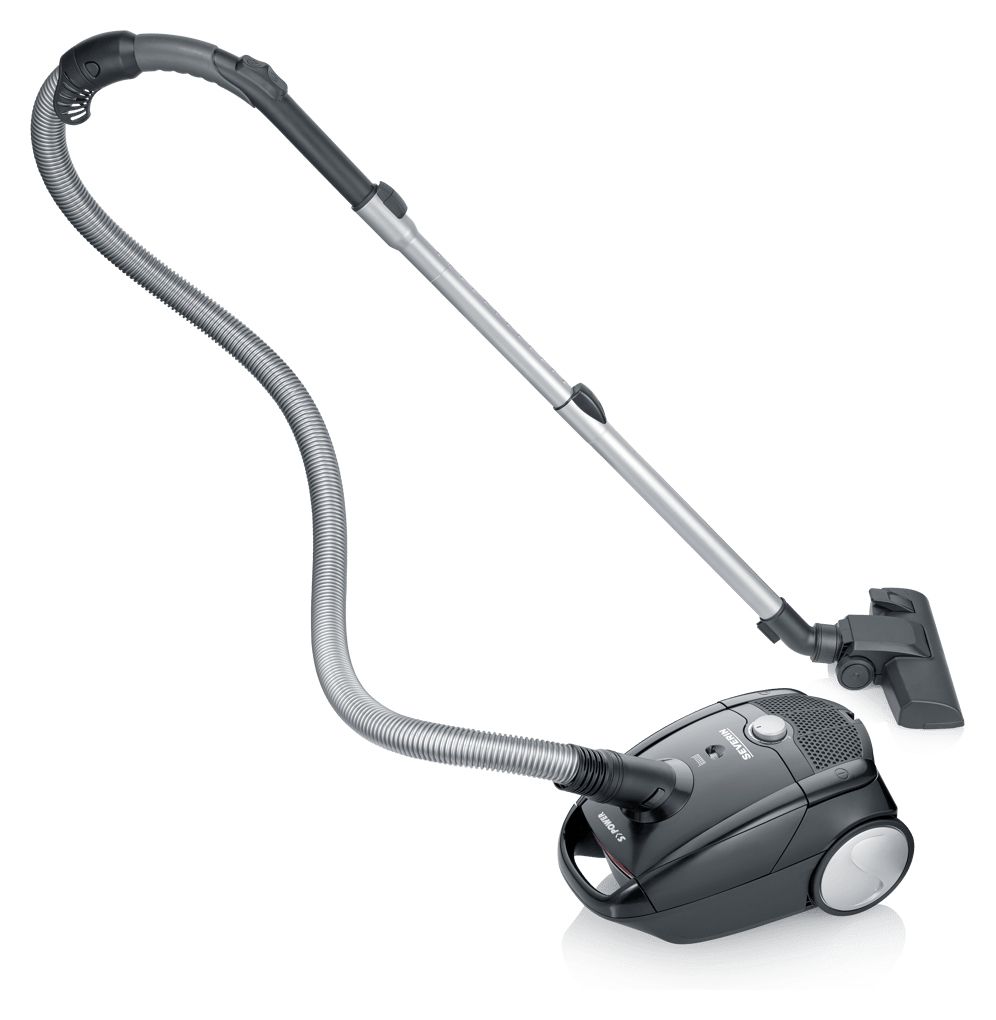 BC9588 Bodenstaubsauger mit Staubbeutel 750 W  (Schwarz, Grau) 