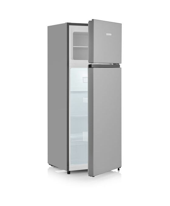 DT8761 165 l / 41 l Kühl-Gefrierkombi freistehend 176 kWh Jahr  (Silber) 