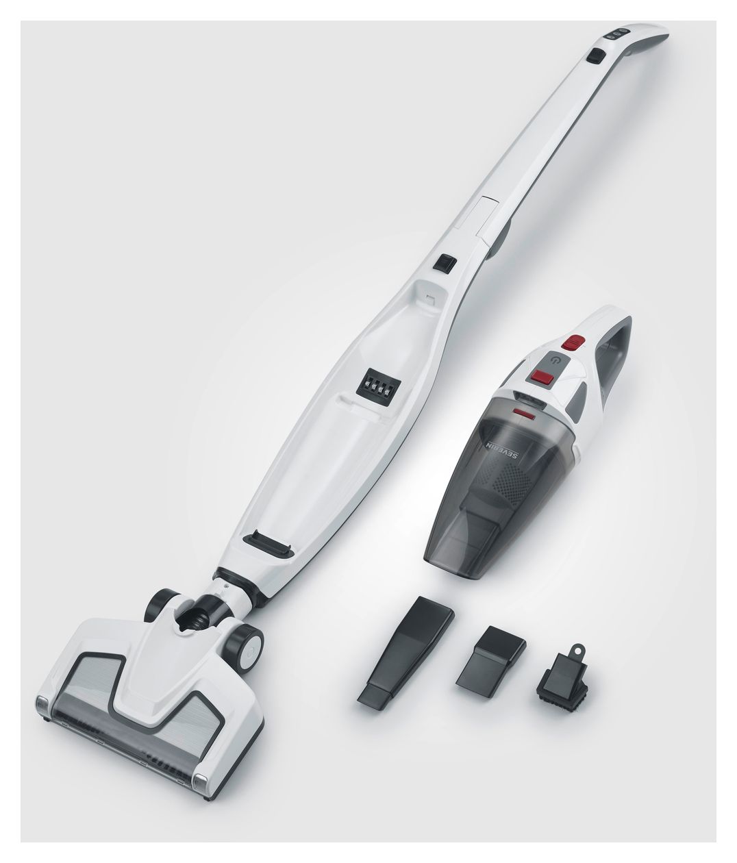 HV7173 Handstaubsauger bis 35 min Laufzeit 18,5 V  (Schwarz, Weiß) 