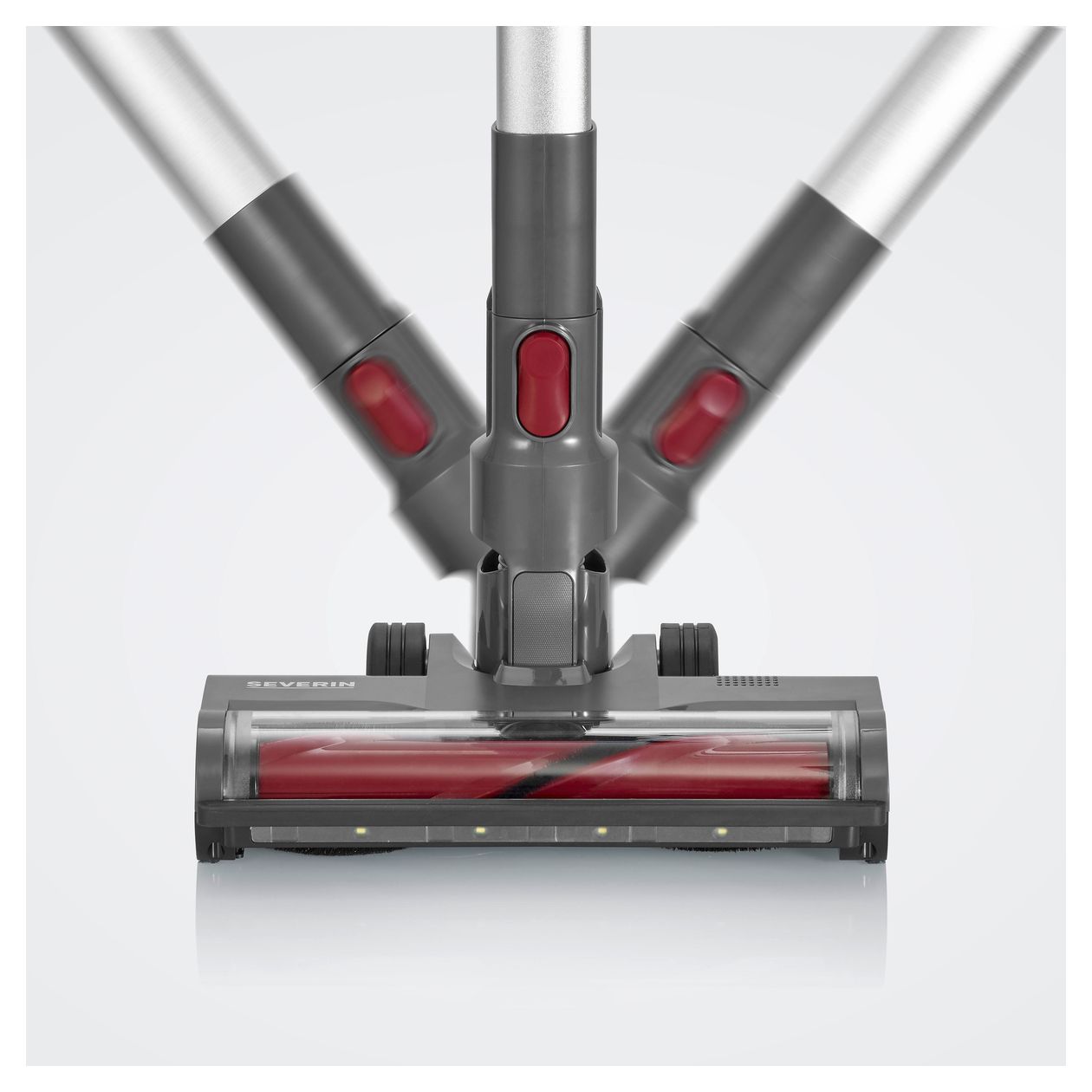 HV7968 Handstaubsauger mit Staubbeutel 25,9 V (Anthrazit, Rot, Silber) 