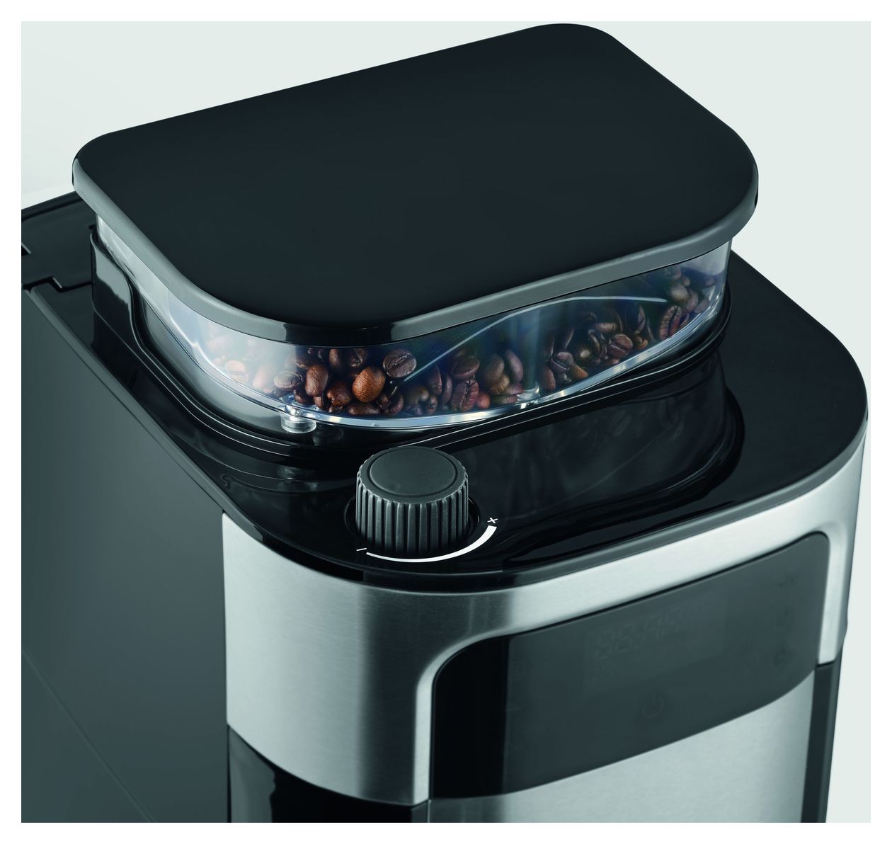 KA4813 10 Tassen Filterkaffeemaschine  (Schwarz, Edelstahl) 