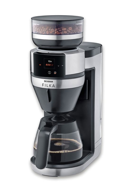 KA4852 1 Tassen Filterkaffeemaschine  (Schwarz, Silber) 