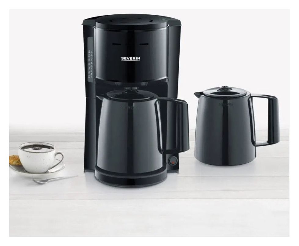 KA9306 8 Tassen Filterkaffeemaschine  (Schwarz) 