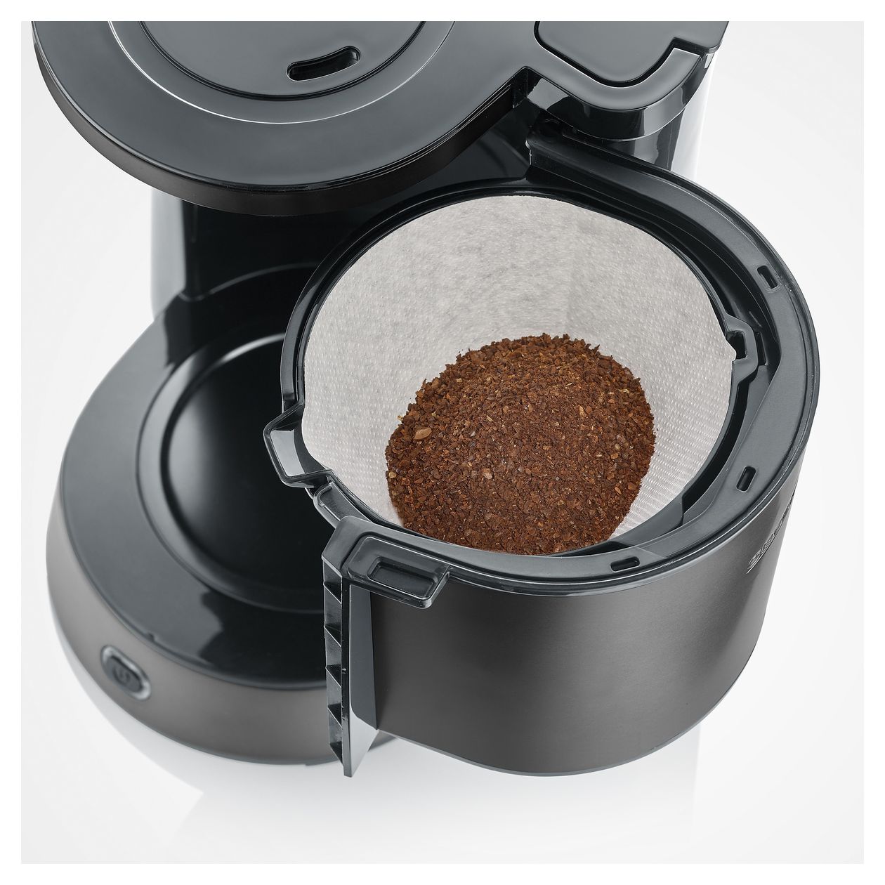 KA9343 8 Tassen Thermo Filterkaffeemaschine 1,0 l  (Schwarz, Edelstahl) 