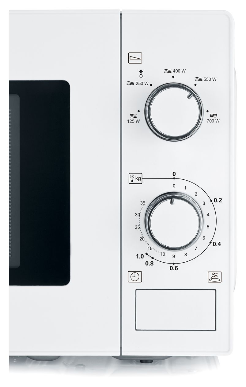 MW7770 Freistehende Mikrowelle 700 W Größe: klein 5 Stufen  (Weiß) 
