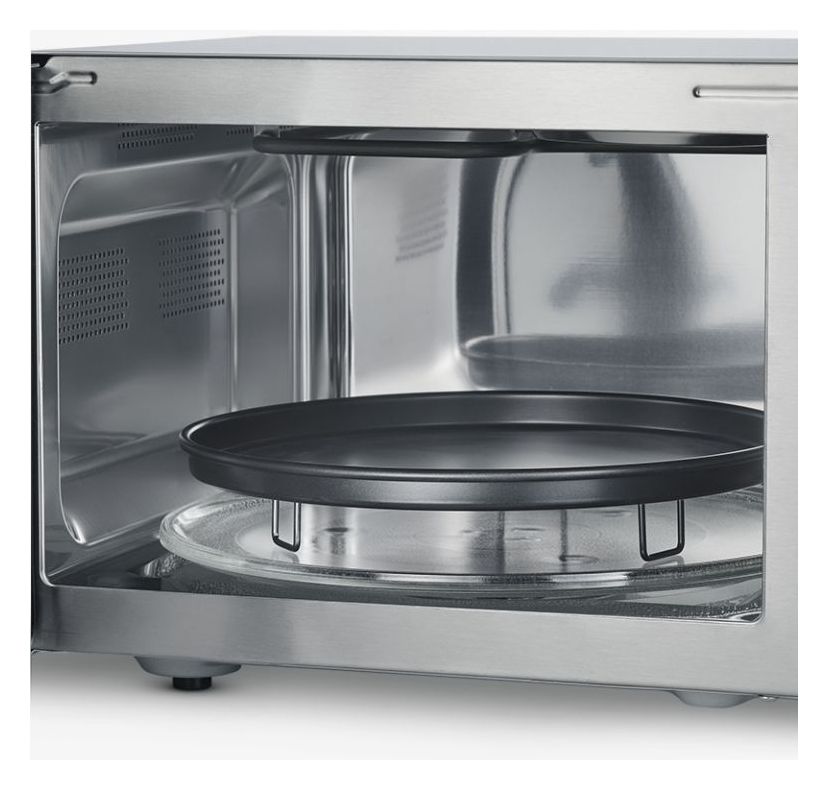 MW7774 Freistehende Mikrowelle 900 W Größe: mittel 10 Stufen Grill  (Silber) 