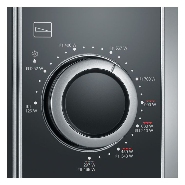 MW7874 Standgeräte Solo 700 W Größe: klein 9 Stufen Grill  (Silber, Edelstahl) 