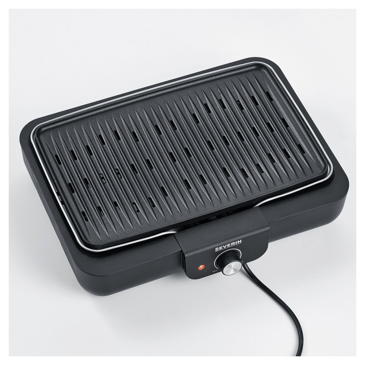 PG8556 Grillplatte 2300 W mit 370 x 290 mm Fläche  (Schwarz, Edelstahl) 