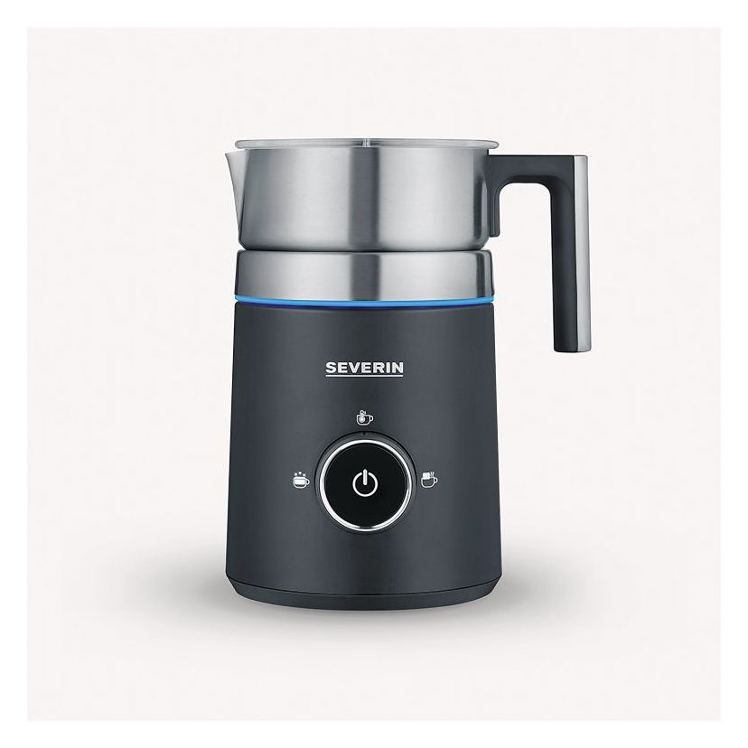 SM3585 Milchaufschäumer Automatischer Milchaufschäumer/-wärmer ca. 260 ml  (Schwarz, Silber) 