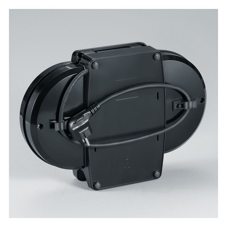 WA2106 Waffeleisen rund für 2 Waffel(n) 1200 W 