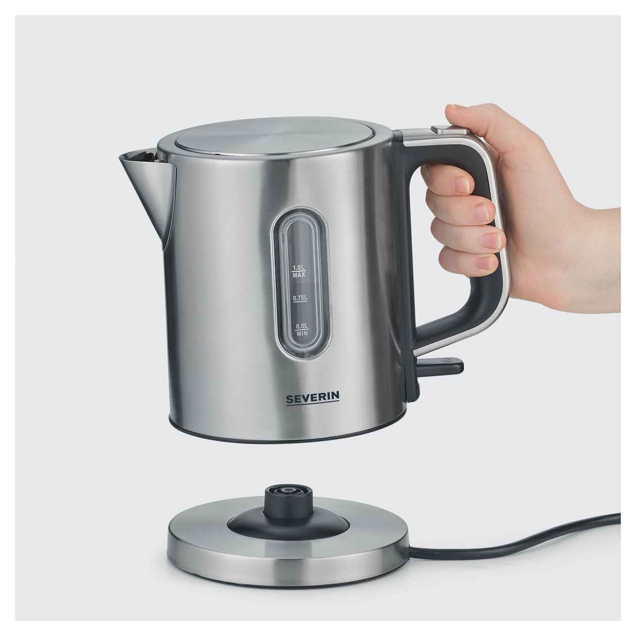 WK3401 1,0 l Wasserkocher 2400 W  (Edelstahl) 