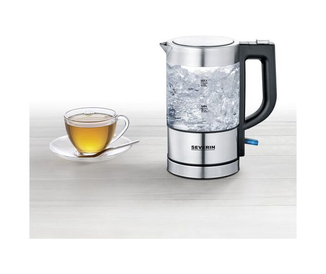 WK3472 0,5 l Wasserkocher 1100 W  (Silber) 