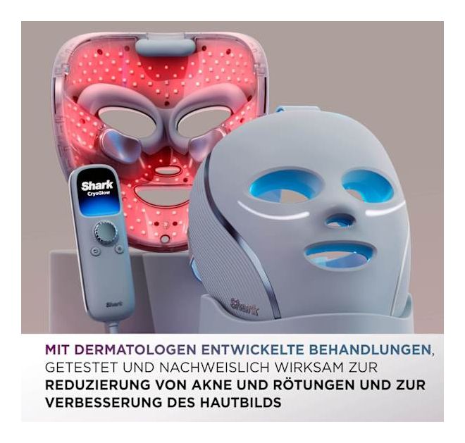 FW312EUPL CryoGlow LED-Maske + Kühlung der Augenpartie 