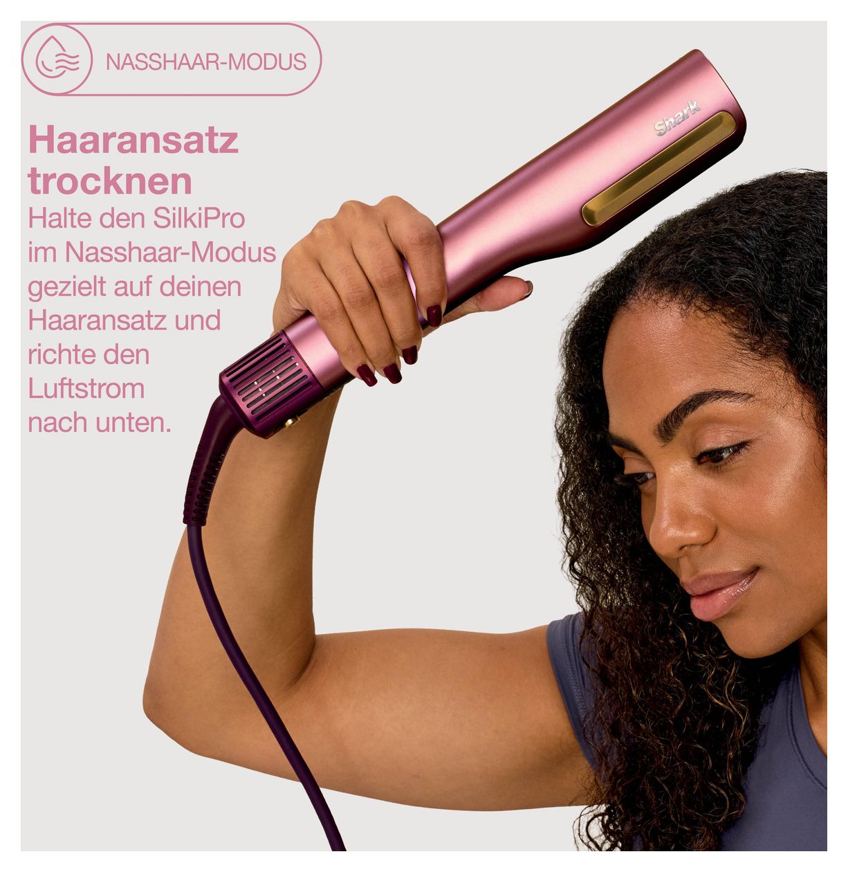 HT401EUPK SilkiPro Straight Multistyler 1000 W  (Pink) 