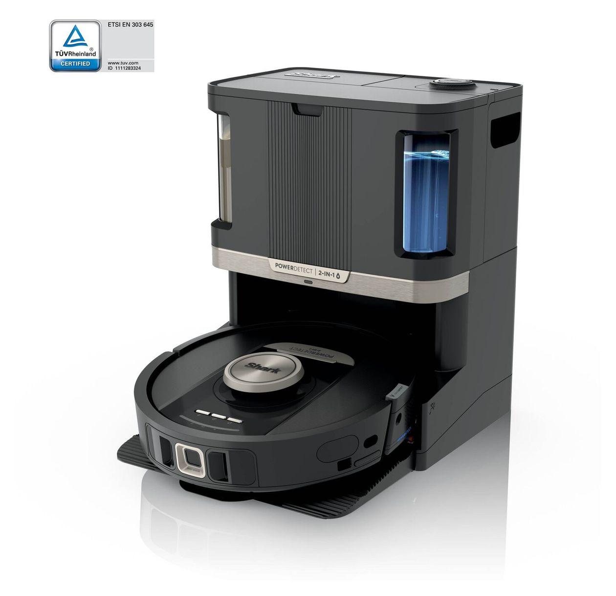 RV2800ZEEU PowerDetect NeverTouch Pro Saugroboter nass/trocken 110 min Akku  (Schwarz, Steinfarbe) 