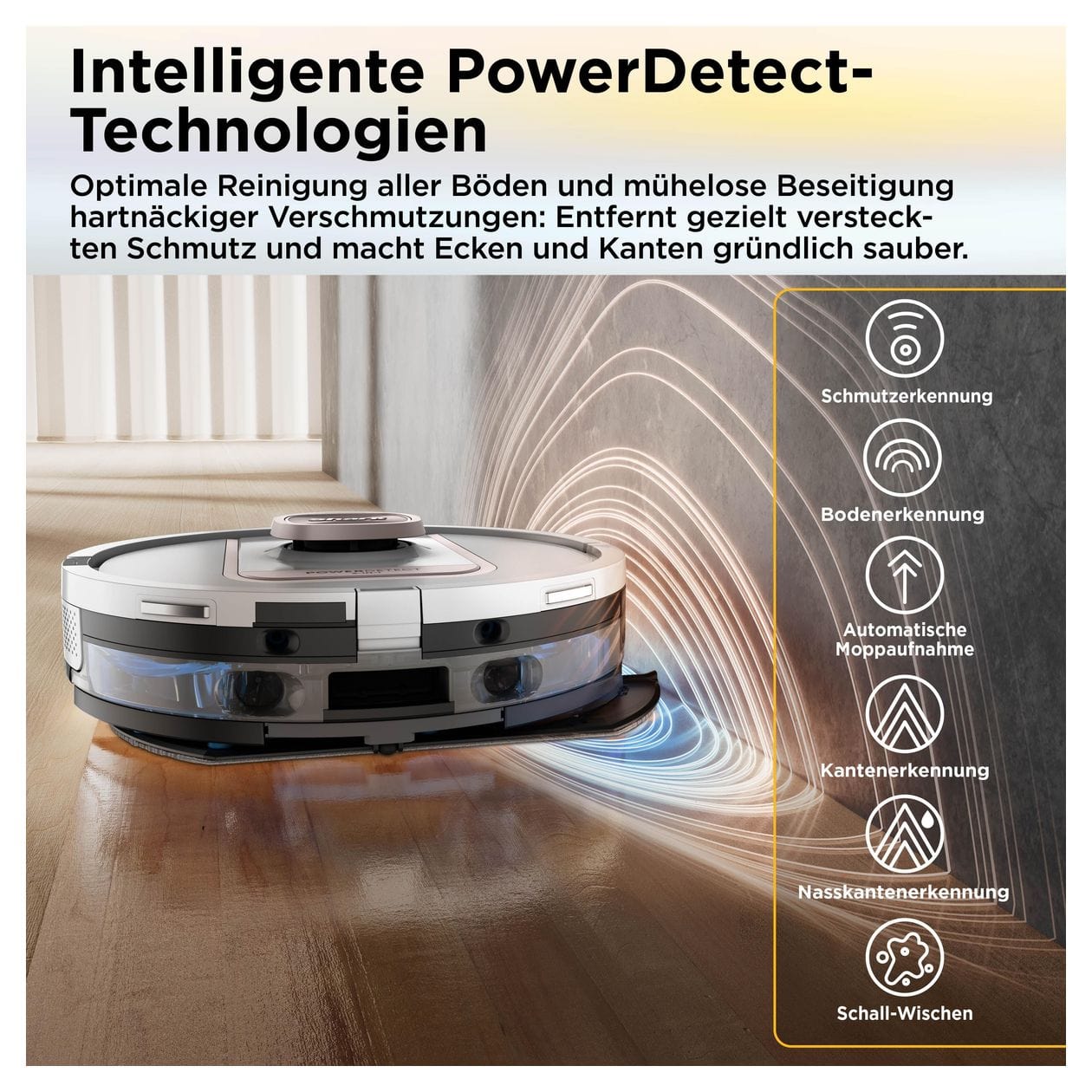 RV2910XEEUWH Saugroboter nass/trocken 180 min Akku  (Weiß) 