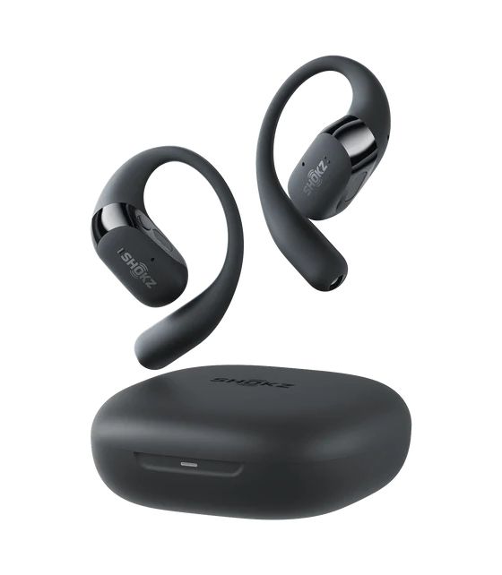 OpenFit 2+ Open-Ear Bluetooth Kopfhörer kabellos 11 h Laufzeit IP55  (Schwarz) 