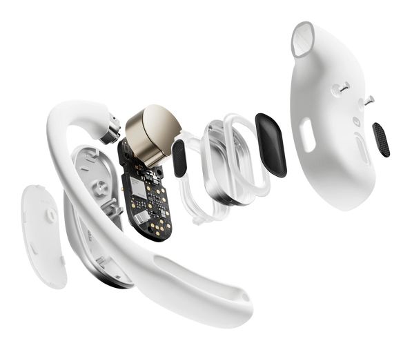 OpenFit Air Open-Ear Bluetooth Kopfhörer kabellos IP54  (Weiß) 