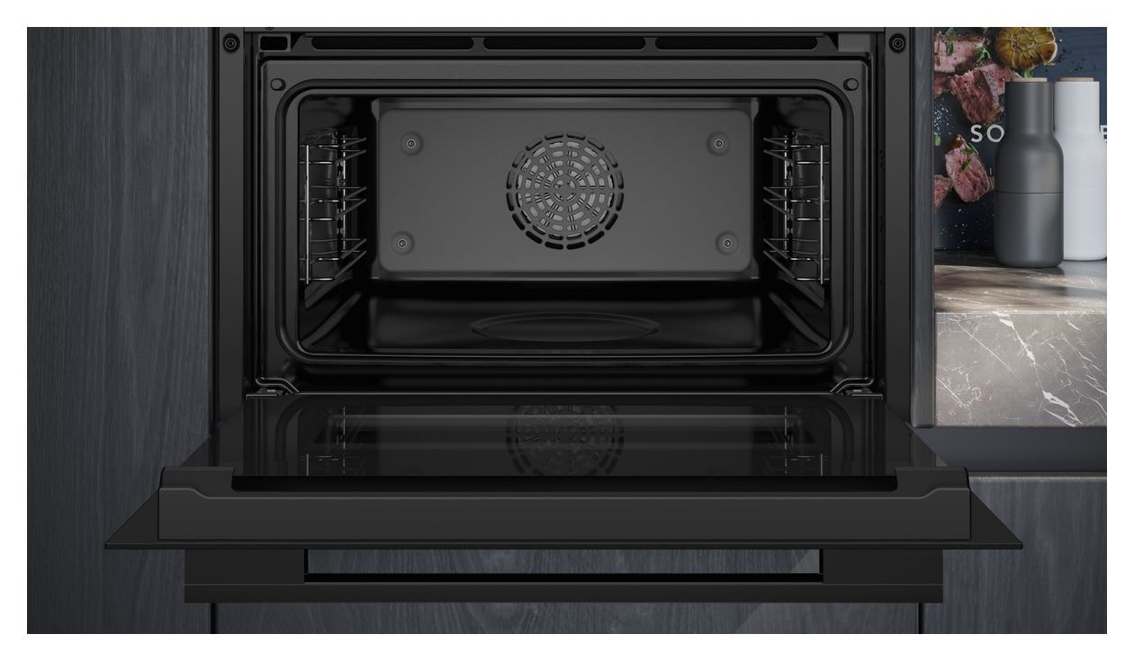 CS736G1B1 Einbaubackofen kompakt Dampfgaren AutoClean 