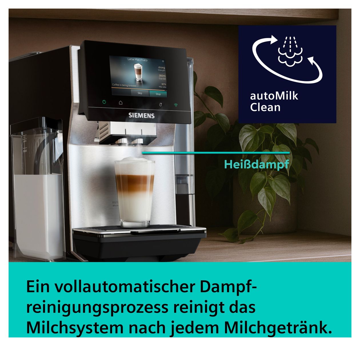 EQ700 TQ727D03 iAroma Kaffeevollautomat 19 bar 2,4 l 320 g  (Edelstahl) 