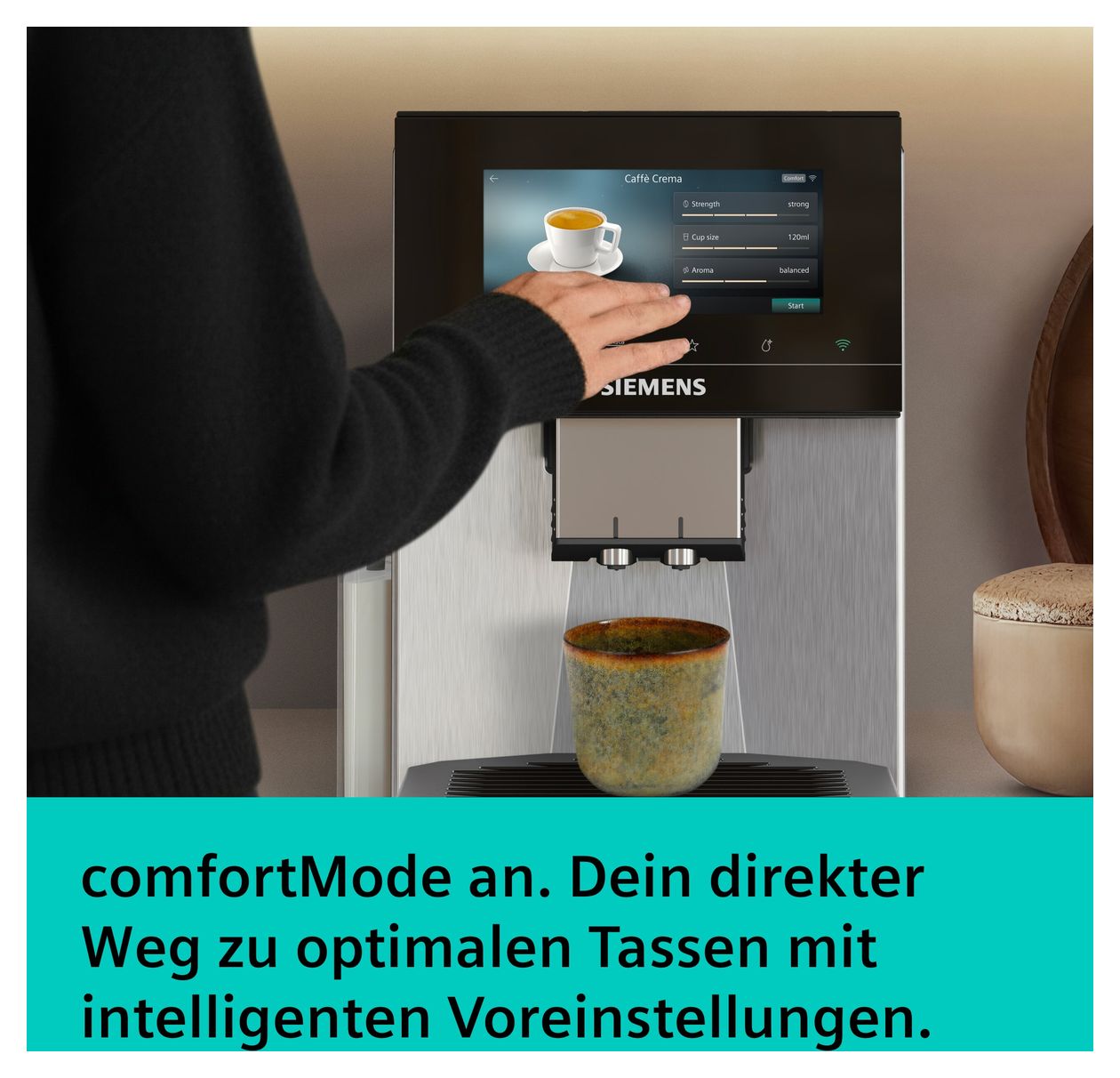 EQ900 TQ927E03 iAroma Kaffeevollautomat 19 bar 2,3 l 280 g  (Edelstahl) 