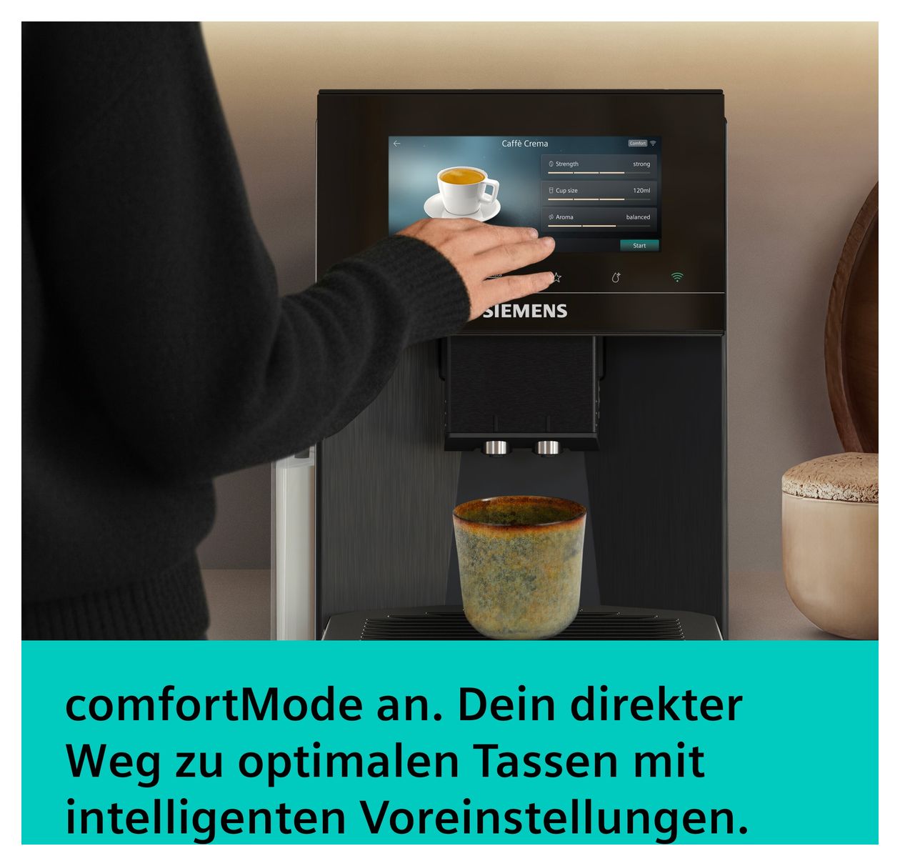 EQ900 TQ927EF5 iAroma Kaffeevollautomat 19 bar 2,3 l 280 g (Dark stainless steel) 