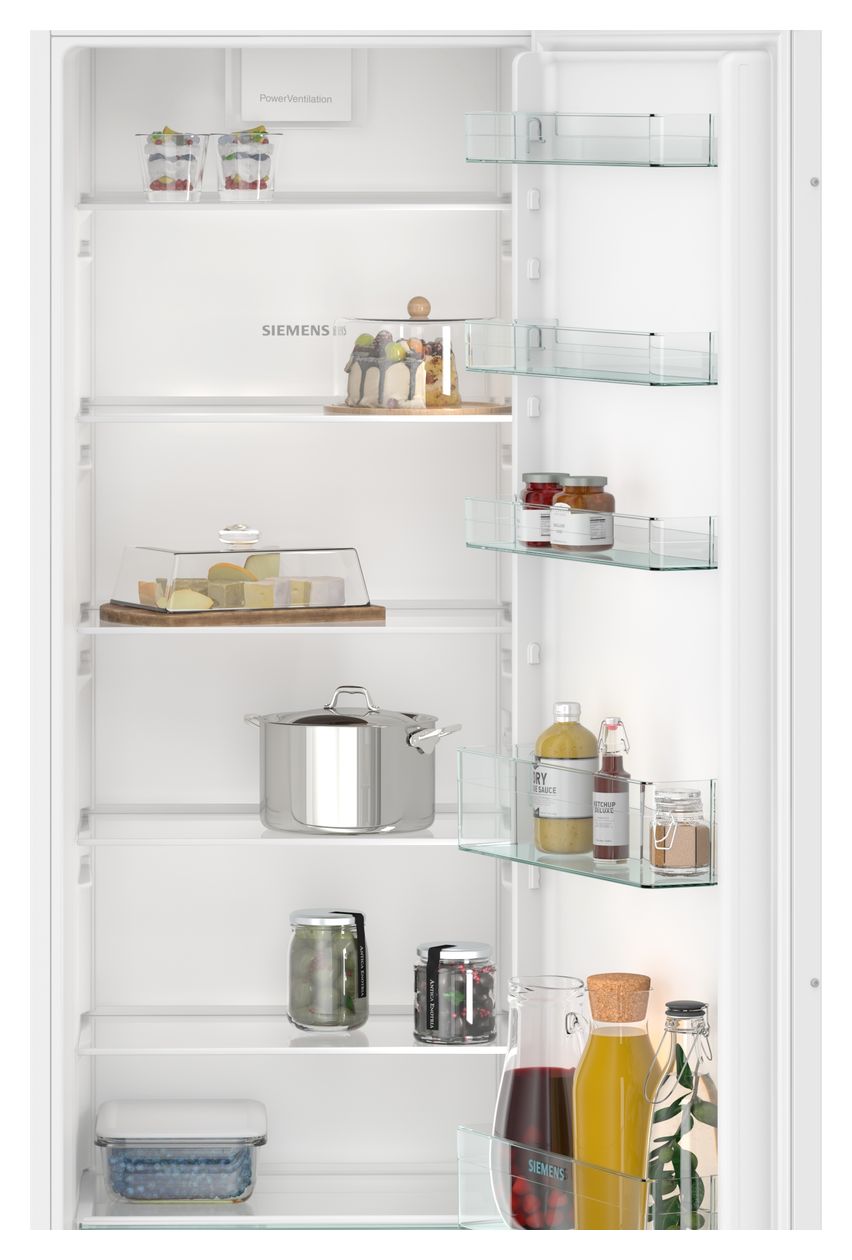 iQ100 KI81RNSE0 Schlepptüre 310 l Einbaukühlschrank EEK: E 114 kWh Jahr 