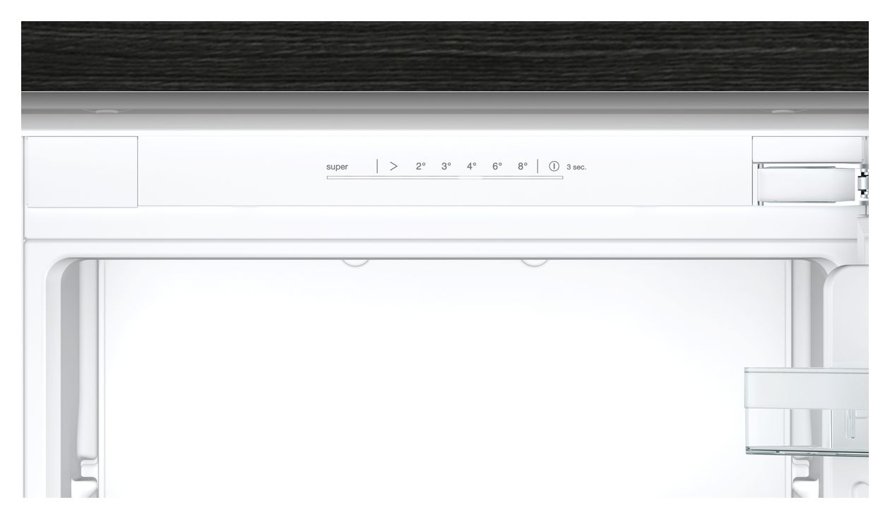 iQ100 KI85NNFE0 150 l / 99 l 177,5 cm Einbau Kühl-/Gefrierkombination 239 kWh NoFrost 