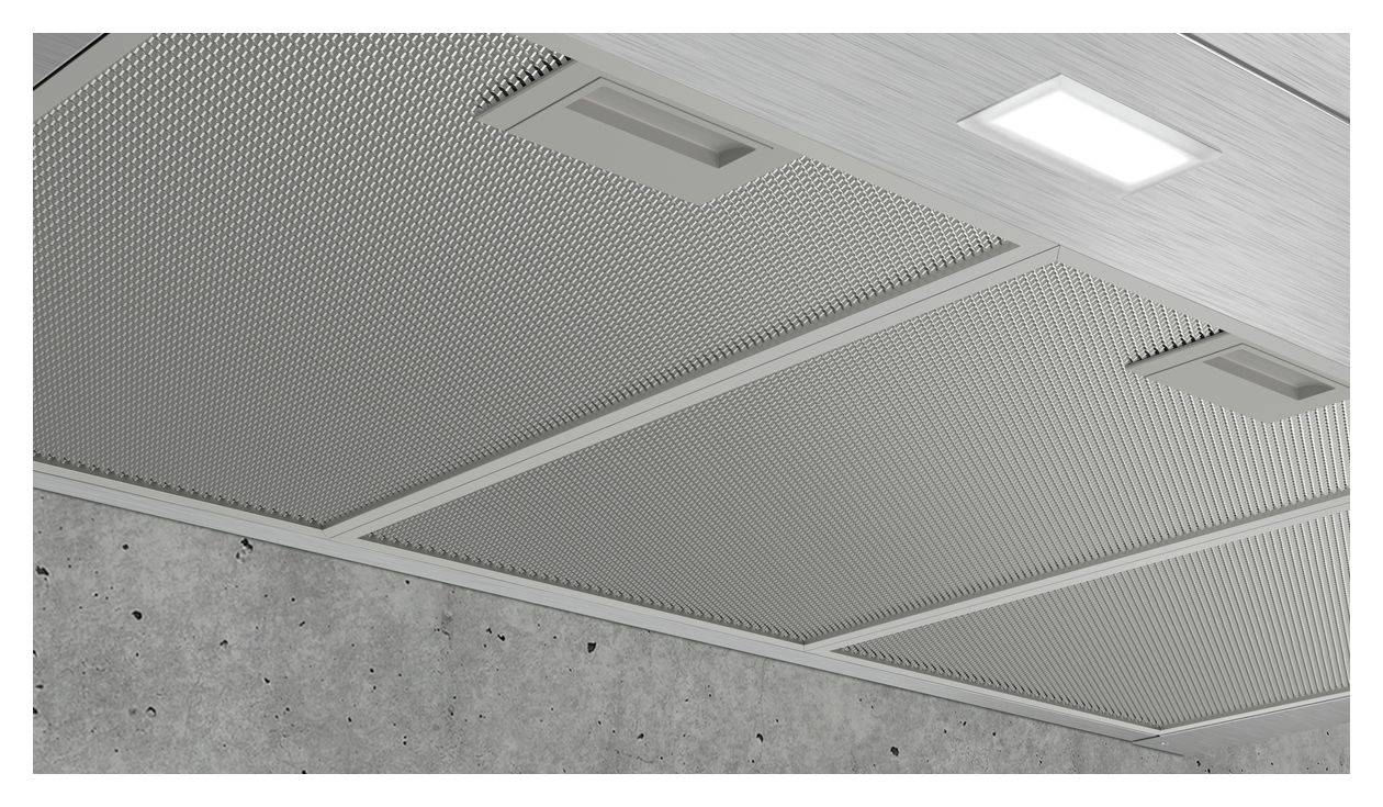 iQ100 LC94BBC50 Abluft Dunstabzugshaube/Esse Wand 90 cm (Edelstahl) 