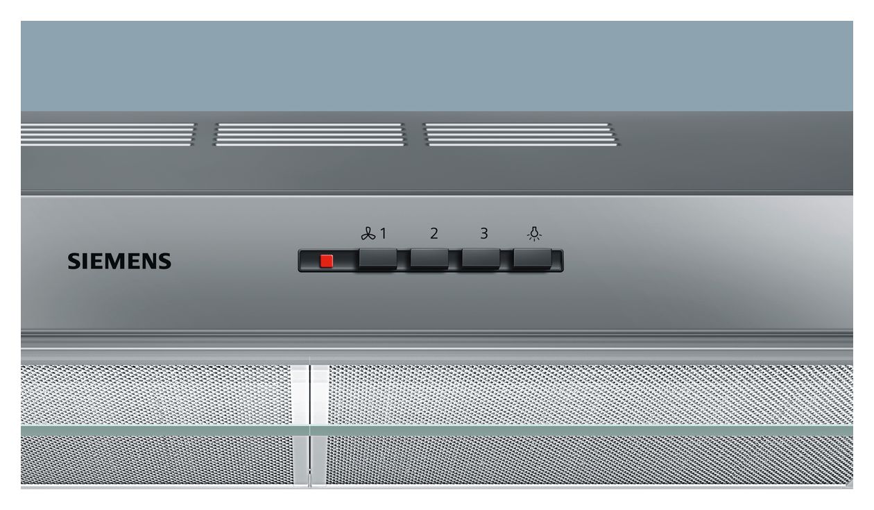 iQ100 LU63LCC50 Abluft/Umluft Dunstabzugshaube/Esse Unterbau 60 cm (Edelstahl) 