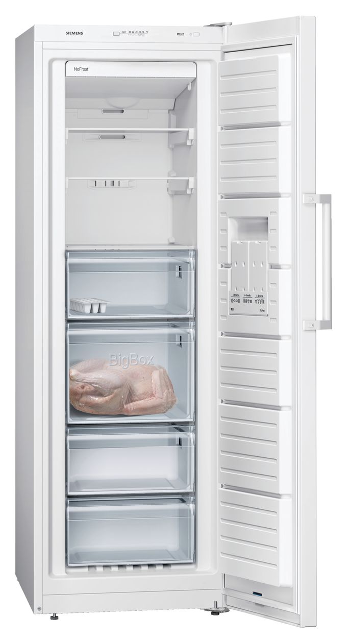 iQ300 GS33NVWEP 225 l Gefrierschrank 229 kWh Jahr NoFrost  (Weiß) 