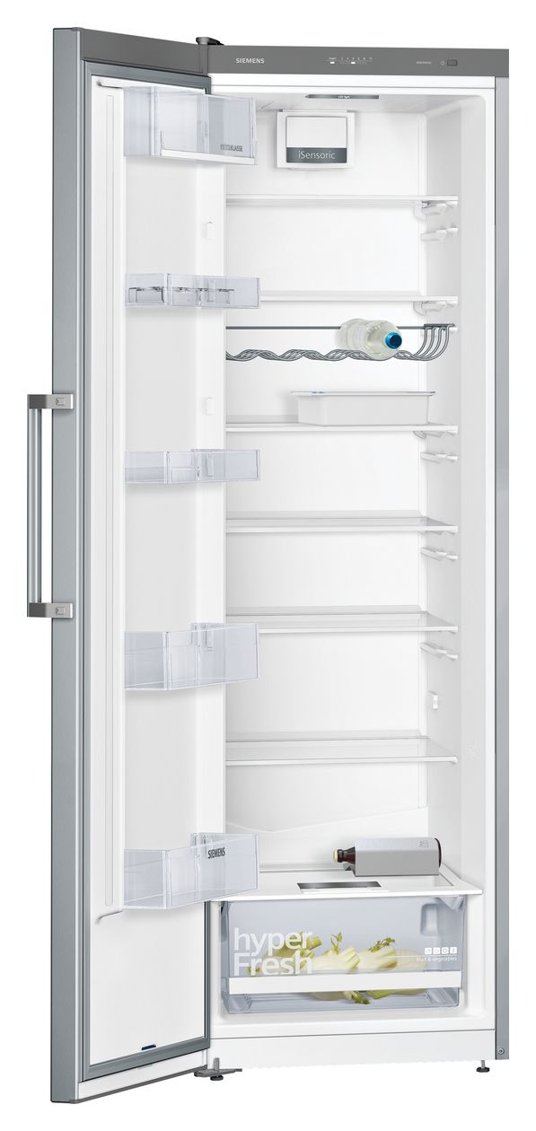 iQ300 KS36VGIDP 346 l / 346 l Kühlschrank freistehend EEK: D 93 kWh Jahr  (Edelstahl) 