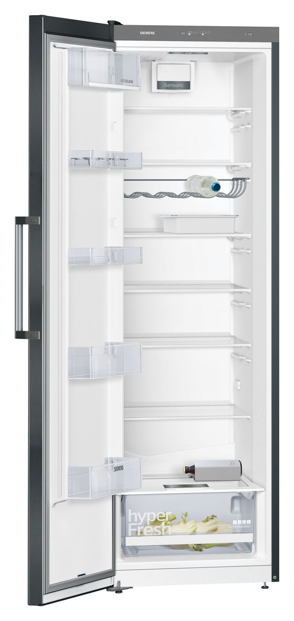 iQ300 KS36VGXDP 346 l / 346 l Kühlschrank freistehend EEK: D 93 kWh Jahr  (Schwarz) 