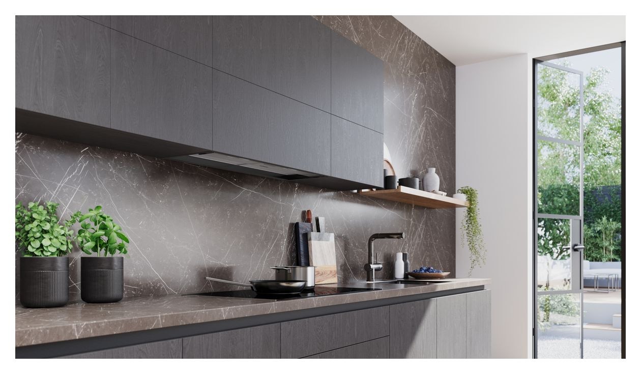 iQ300 LJ95BCC60 Abluft/Umluft Dunstabzugshaube/Esse Einbau 90 cm (Schwarz) 