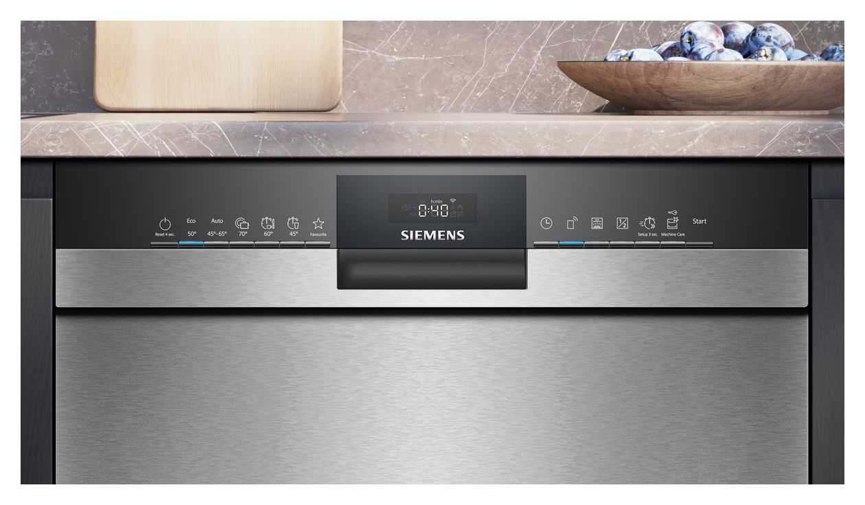 iQ300 SN43ES22AE 60 cm Geschirrspüler unterbaufähig Sehr leise 13 Maßgedecke aquaStop Funktion Wärmetauscher 