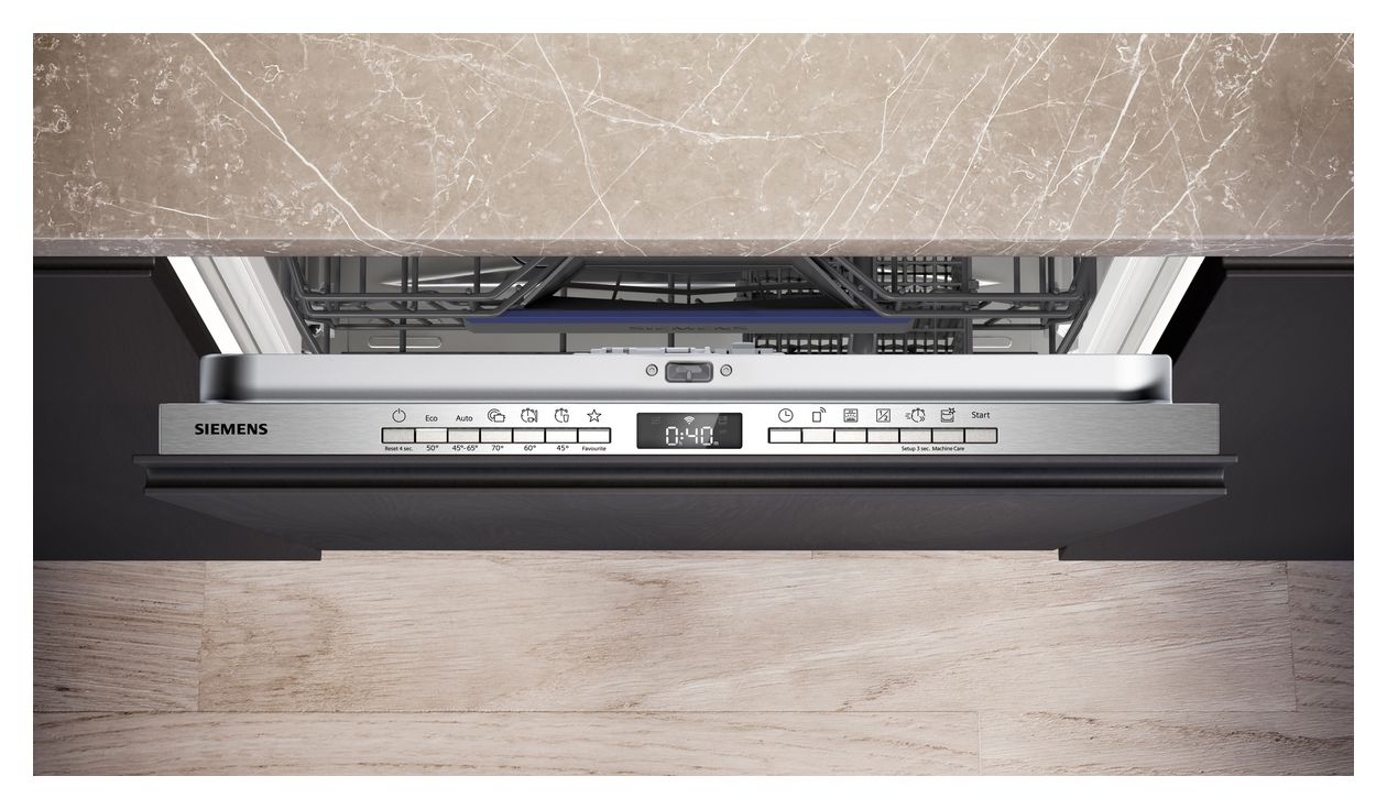 iQ300 SN63EX22AE 60 cm Geschirrspüler vollintegriert (ohne Front) Sehr leise 13 Maßgedecke aquaStop Funktion Wärmetauscher 