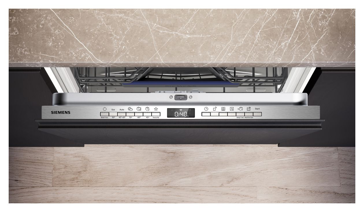 iQ300 SN63EX22CE 60 cm Geschirrspüler vollintegriert (ohne Front) Sehr leise 14 Maßgedecke aquaStop Funktion Wärmetauscher 