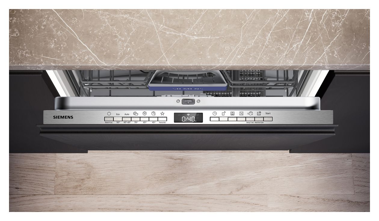 iQ300 SN63HX03TE 60 cm Geschirrspüler vollintegriert (ohne Front) Leise 13 Maßgedecke aquaStop Funktion Wärmetauscher 