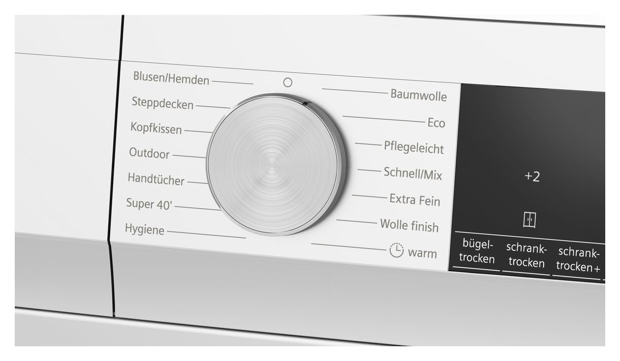iQ300 WQ33A2C9K Wärmepumpen Trockner Frontlader 