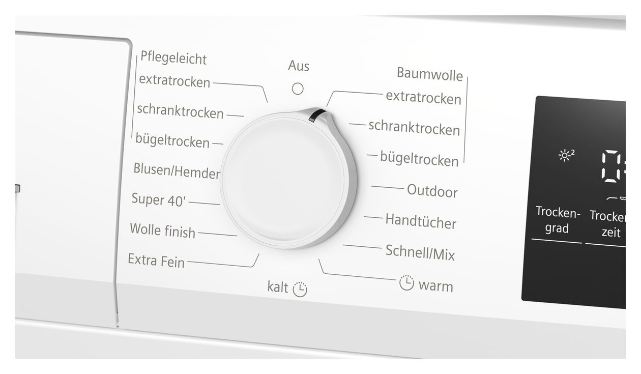 iQ300 WT43H004 Kondensations Trockner Frontlader 