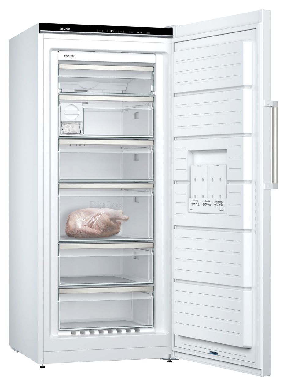 iQ500 GS51NAWCV 290 l Gefrierschrank 161 kWh Jahr NoFrost  (Weiß) 