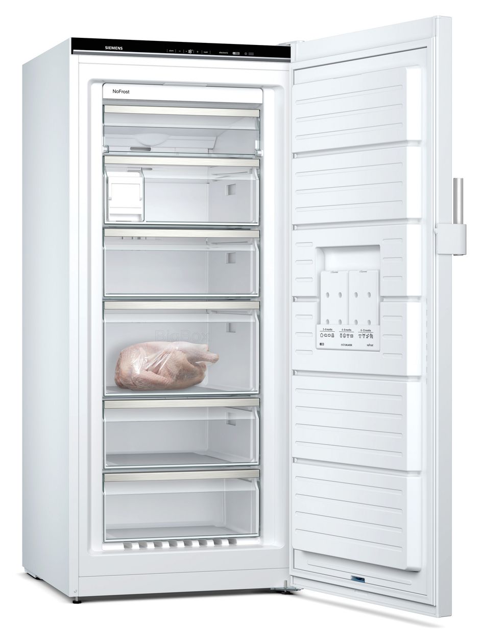 iQ500 GS51NEWCV 290 l Gefrierschrank 161 kWh Jahr NoFrost  (Weiß) 